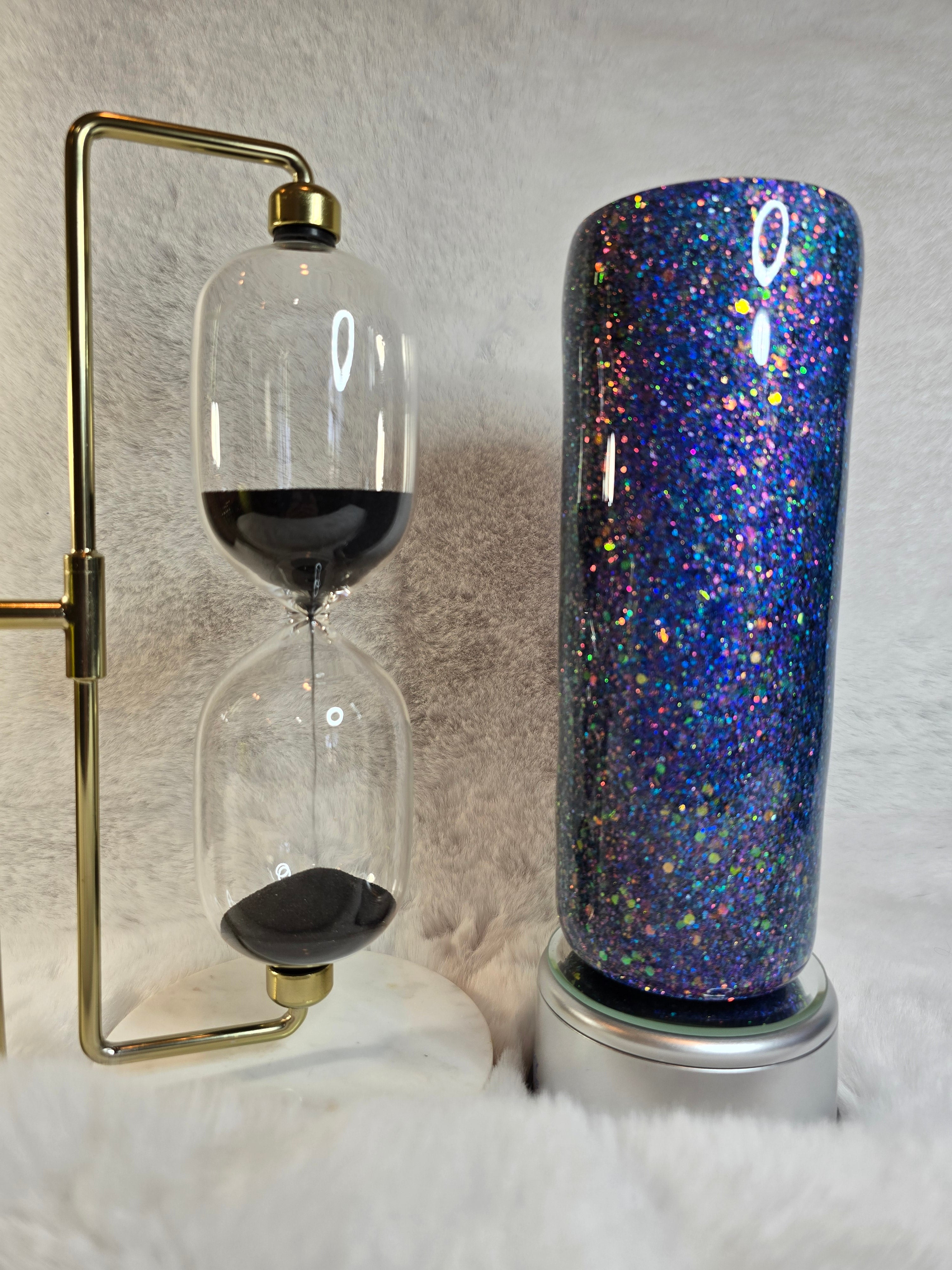 20 oz Glittered Base Tumbler