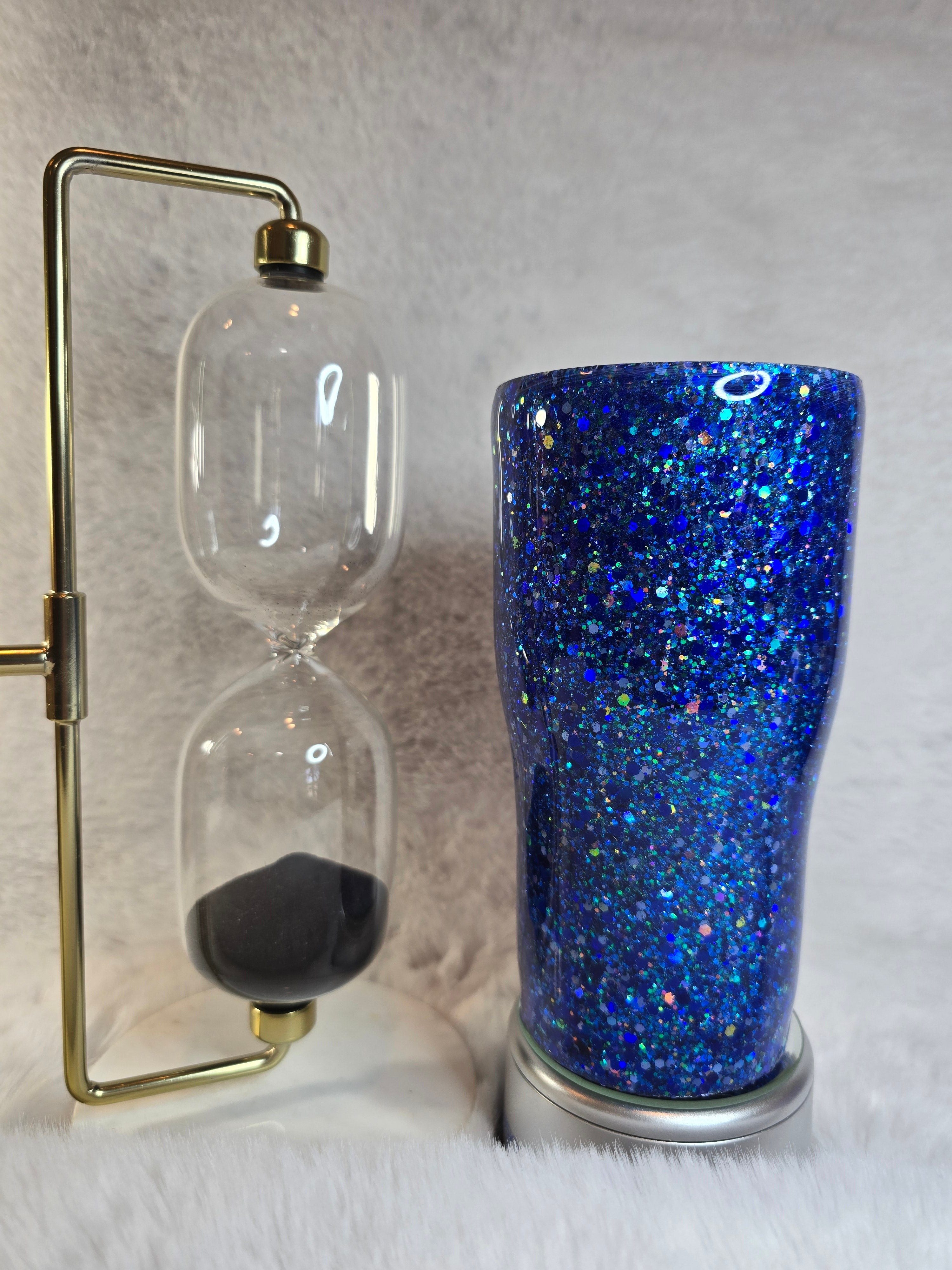 20 oz Glittered Base Tumbler