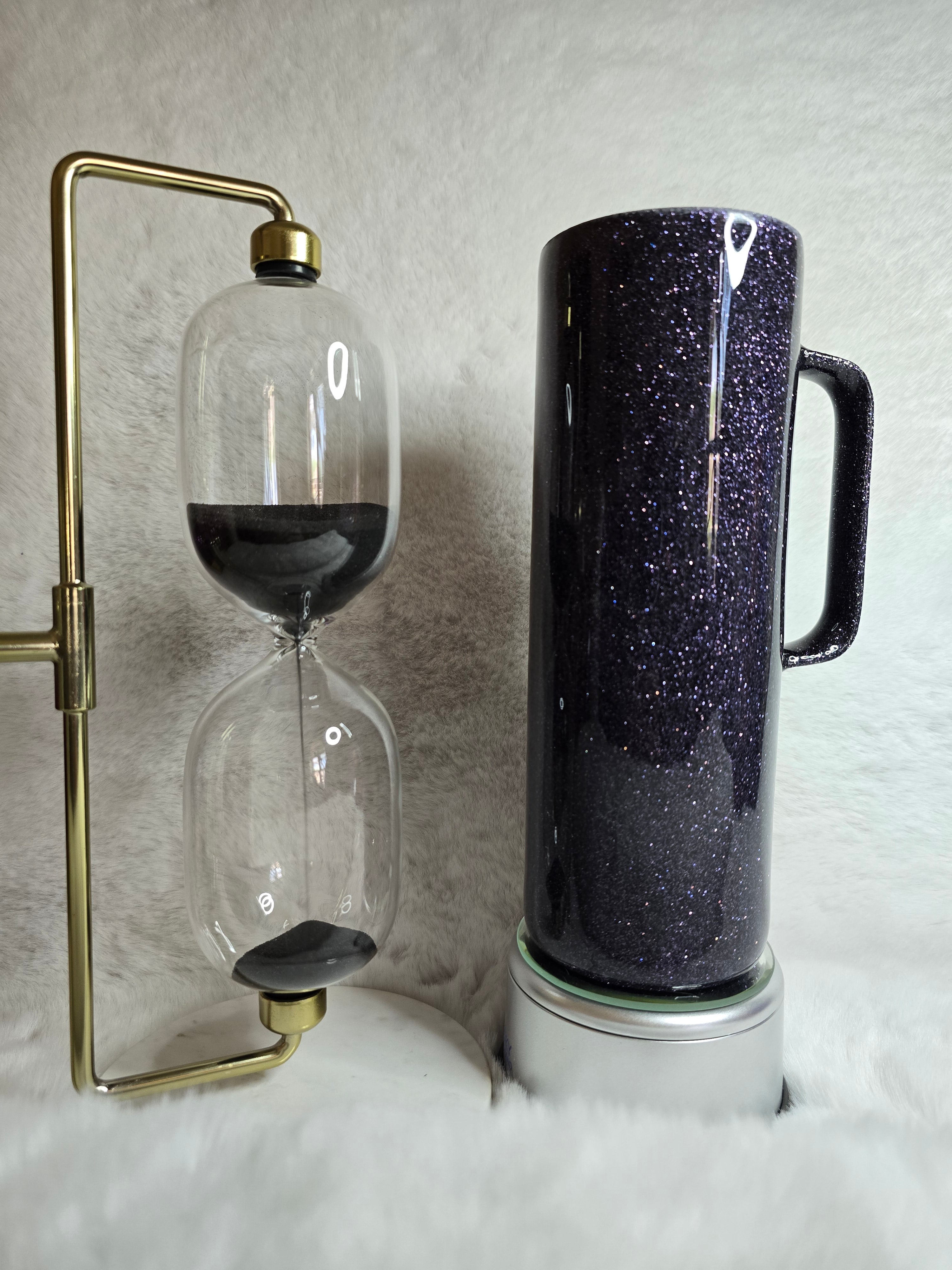 20 oz Glittered Base Tumbler