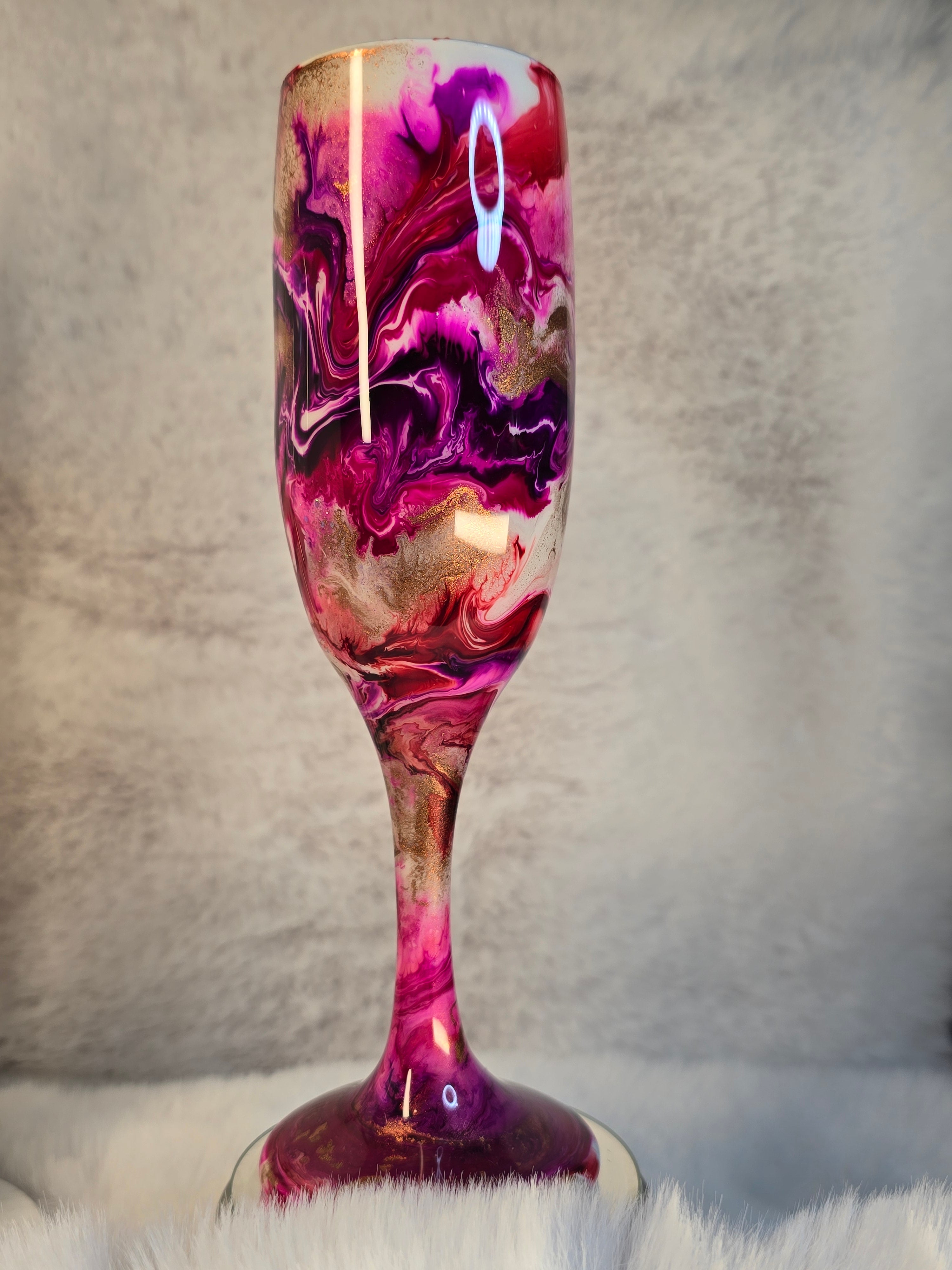 MulticolorDesign Champagne Flutes - Ready to Ship