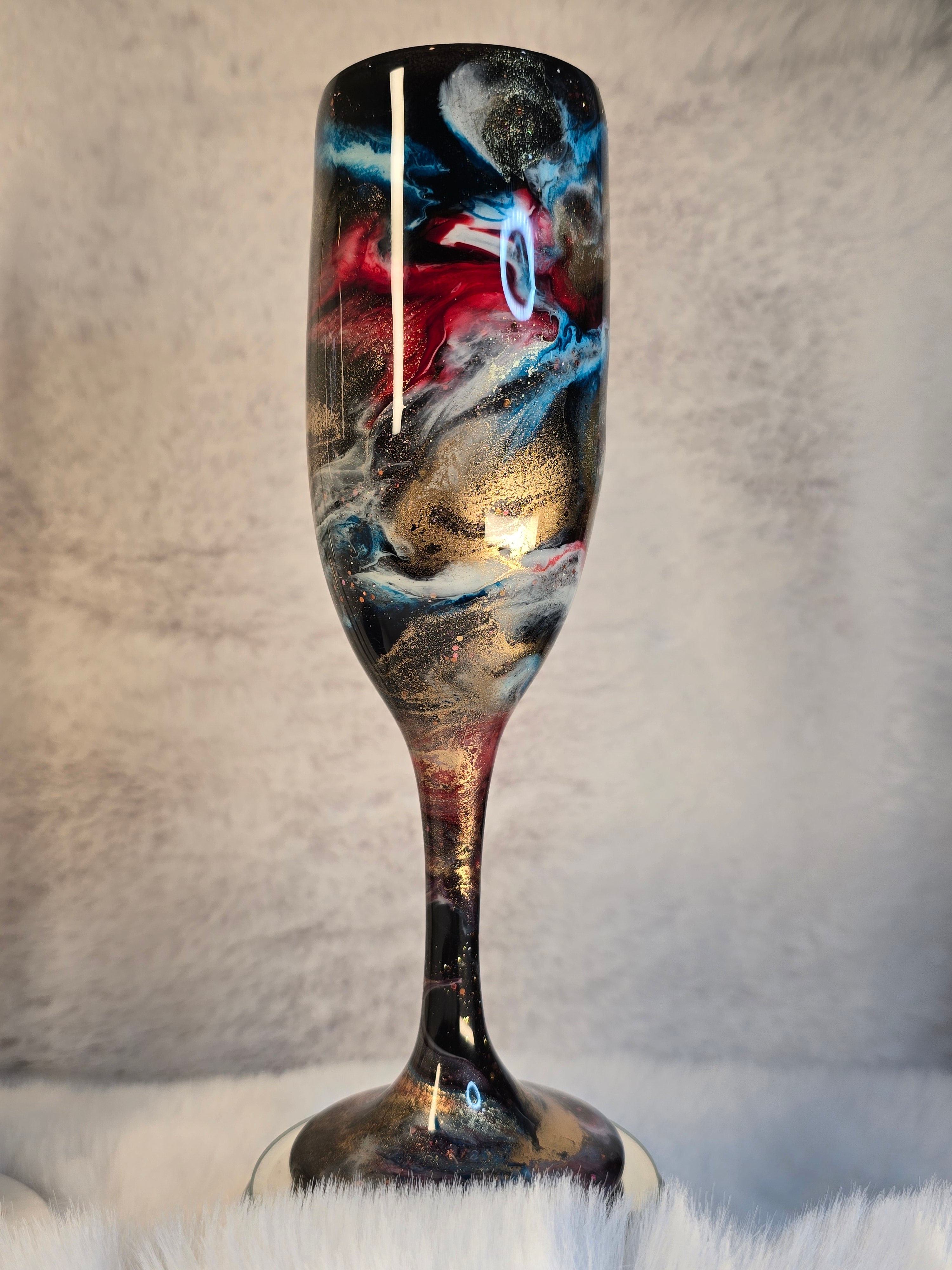 MulticolorDesign Champagne Flutes - Ready to Ship