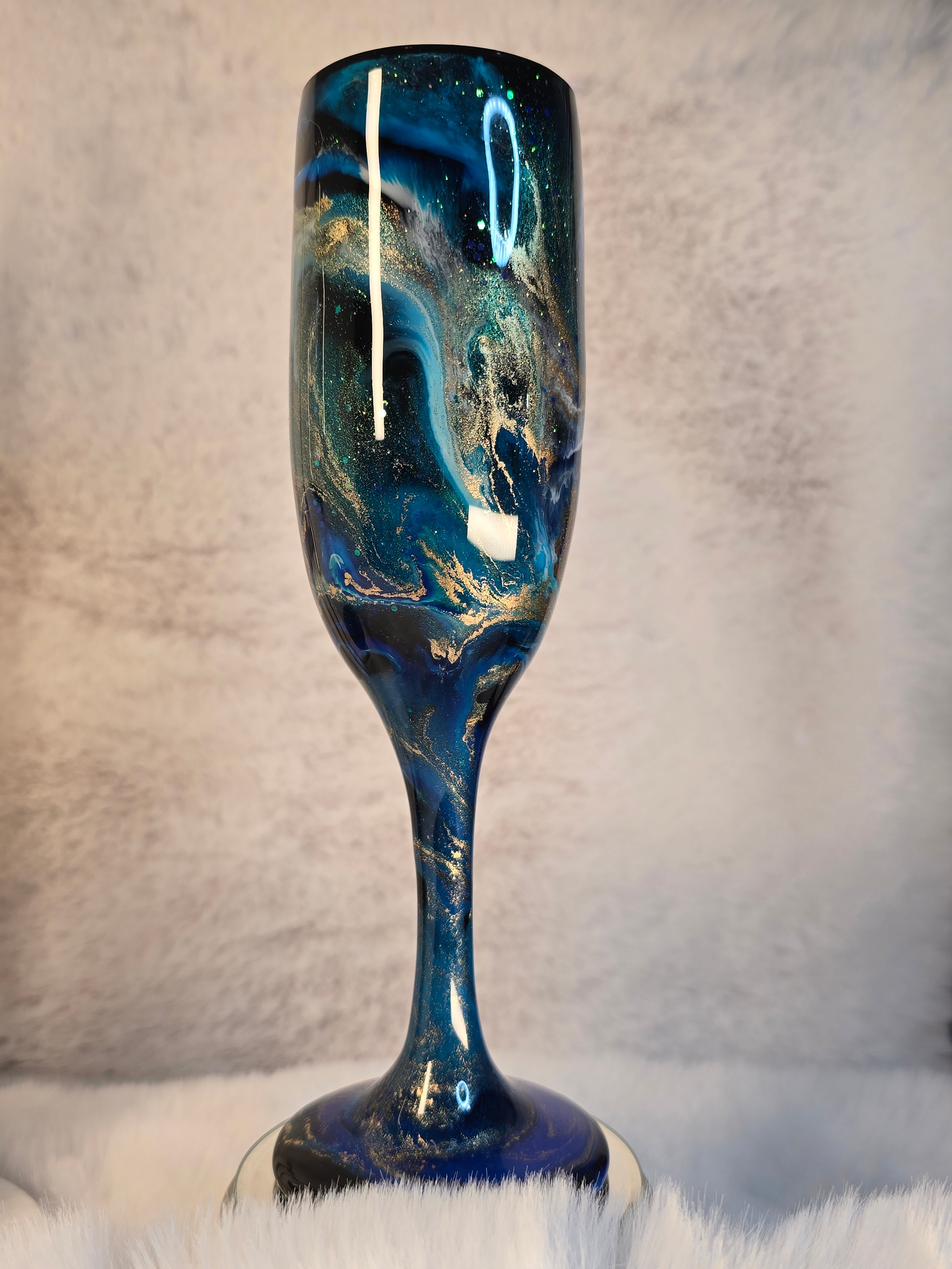 MulticolorDesign Champagne Flutes - Ready to Ship