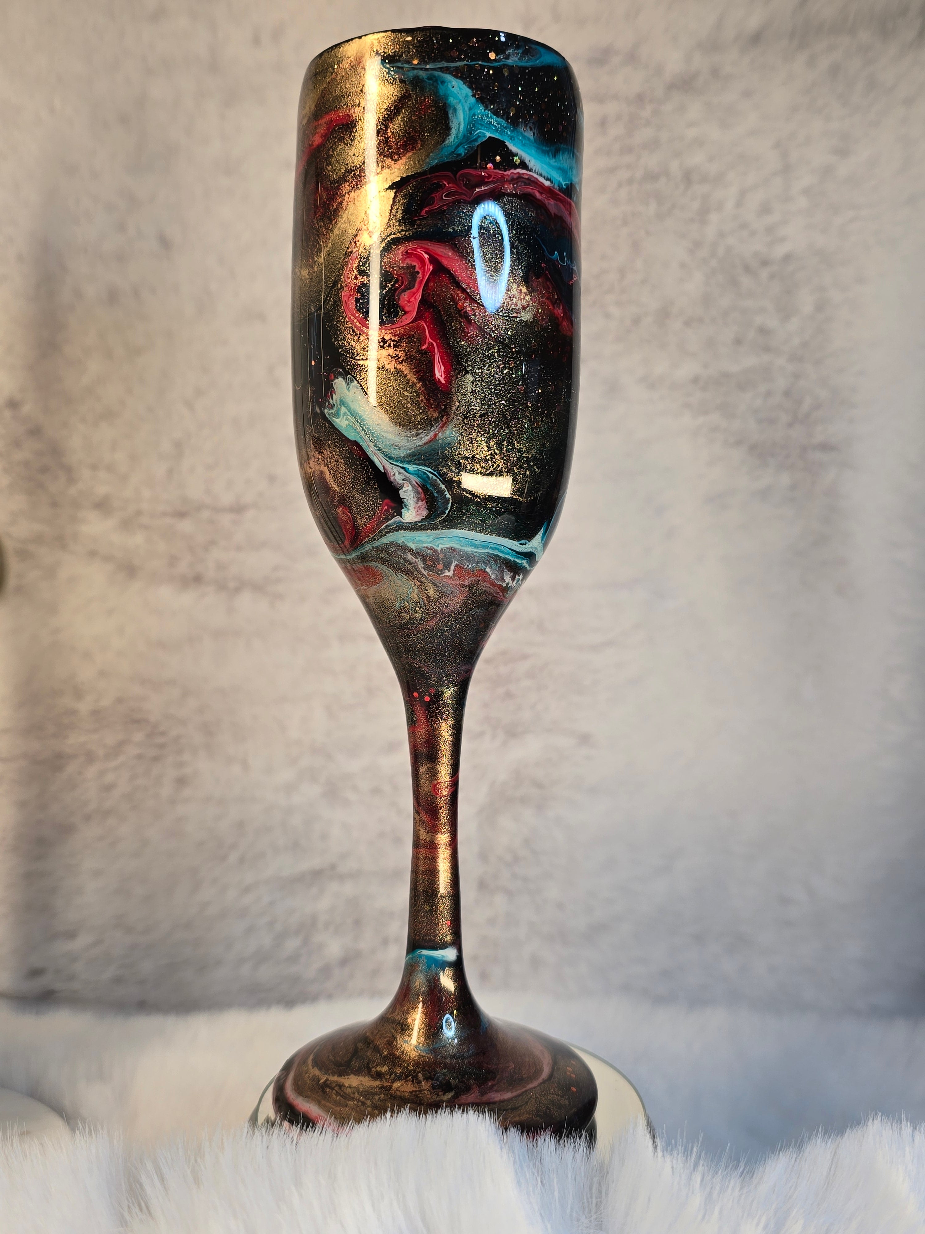 MulticolorDesign Champagne Flutes - Ready to