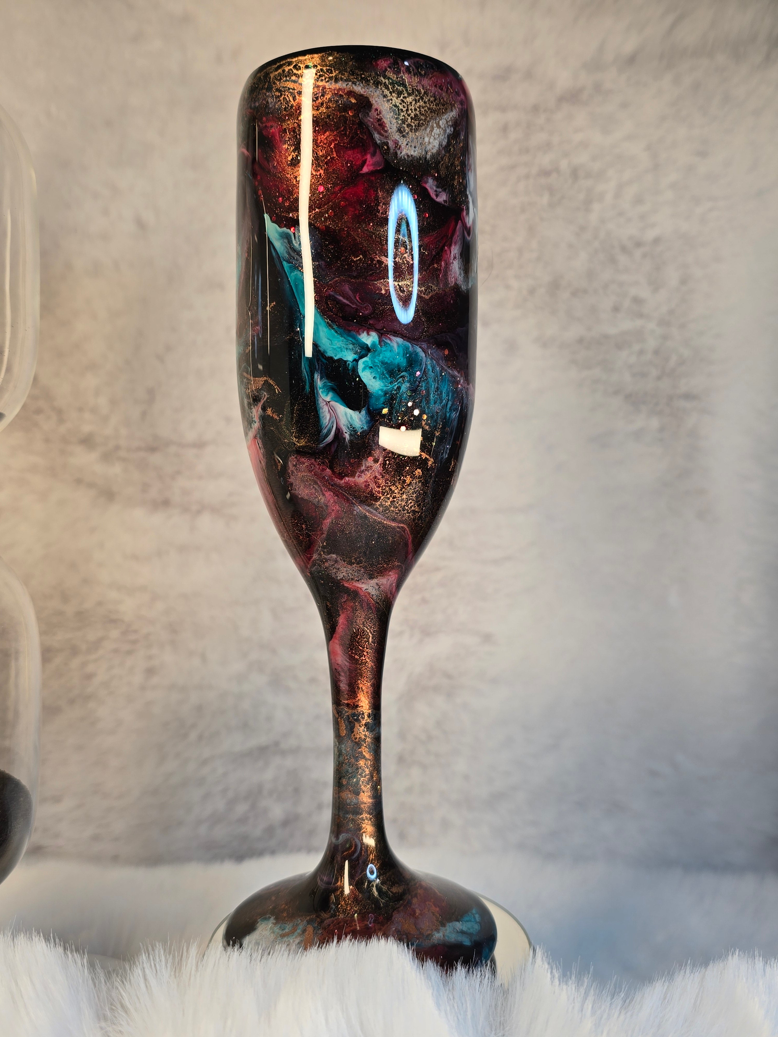 MulticolorDesign Champagne Flutes - Ready to Ship