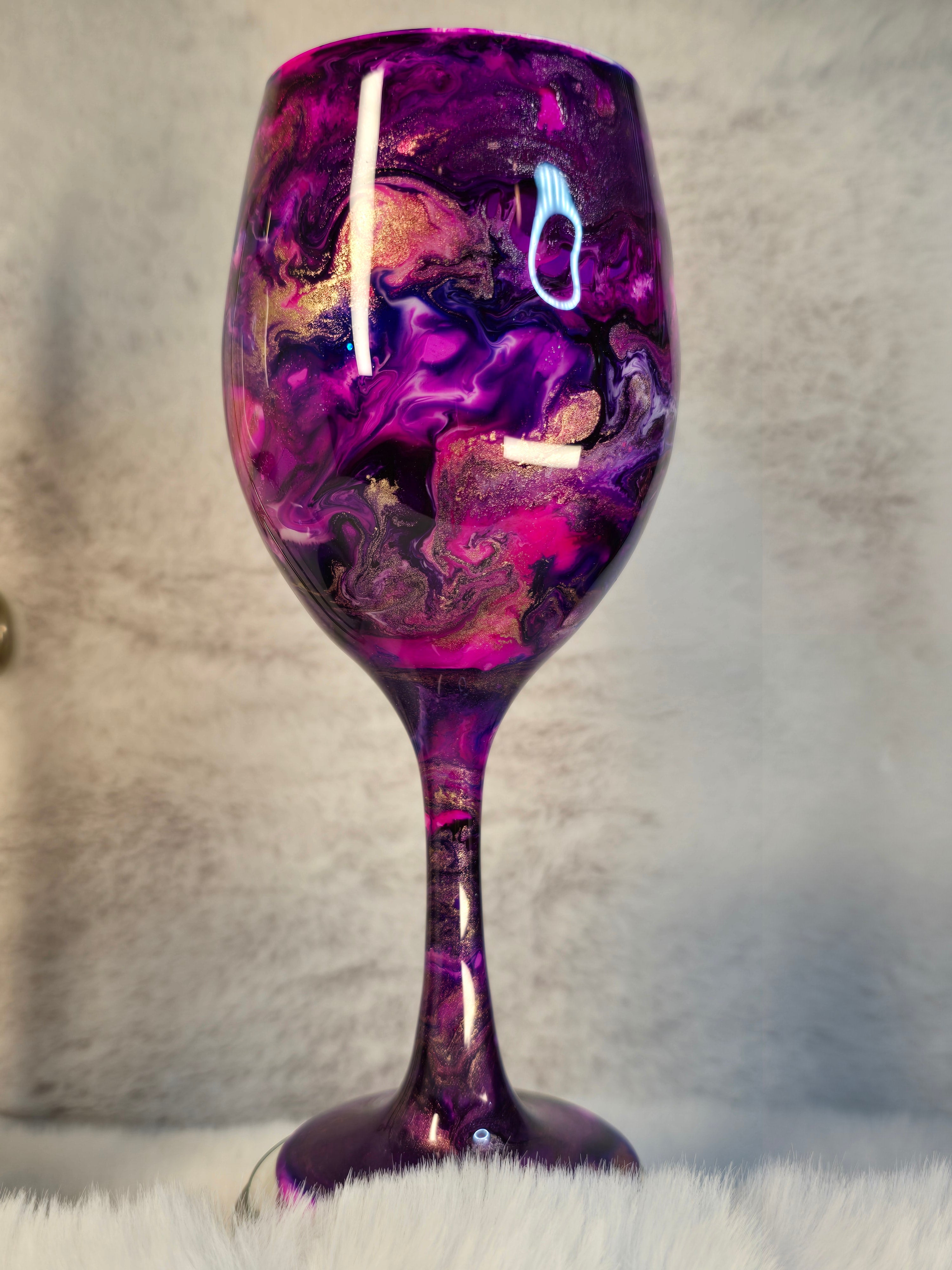Multicolor Design Wine Glass - Ready to ship