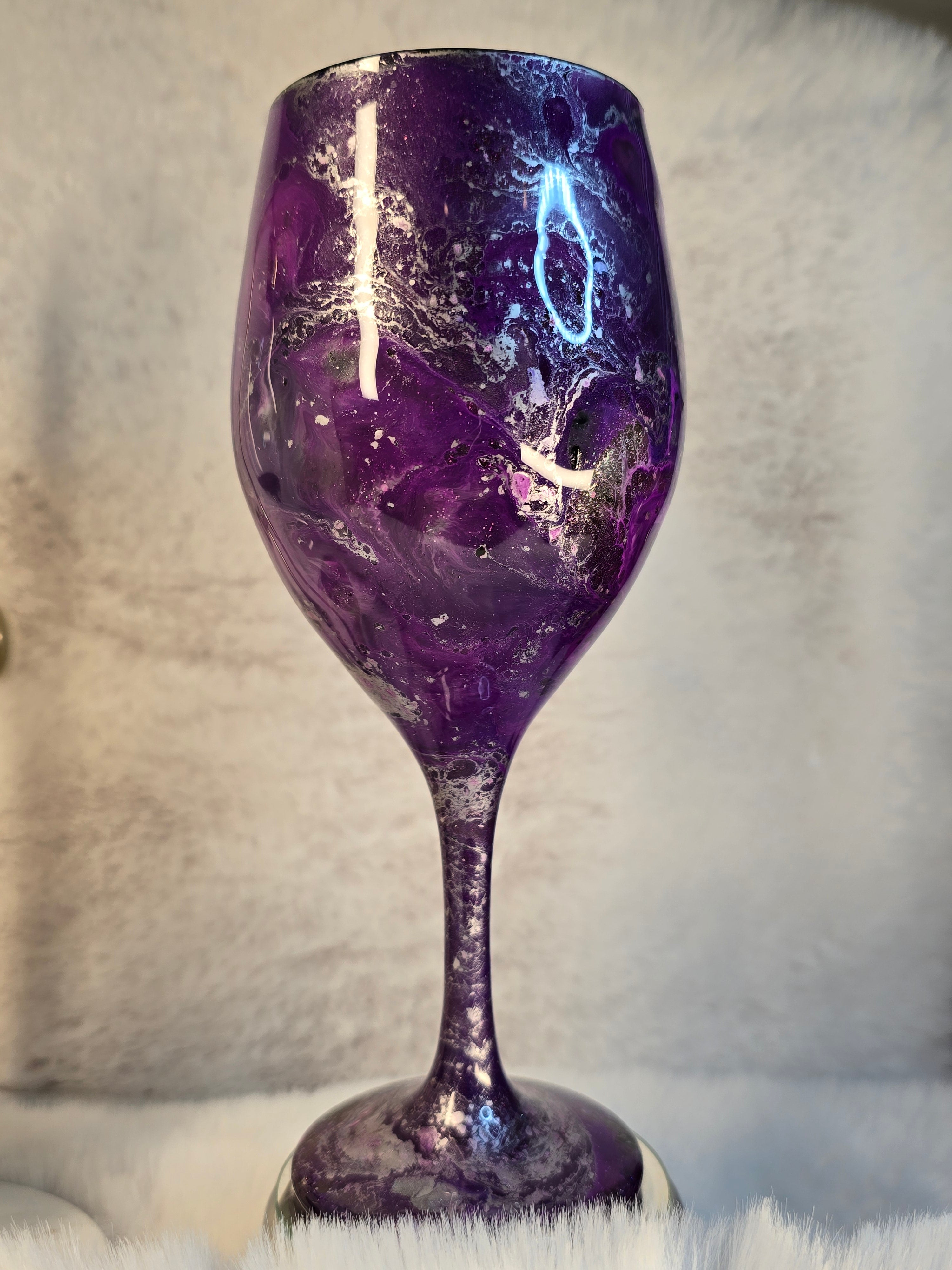 Multicolor Design Wine Glass - Ready to ship
