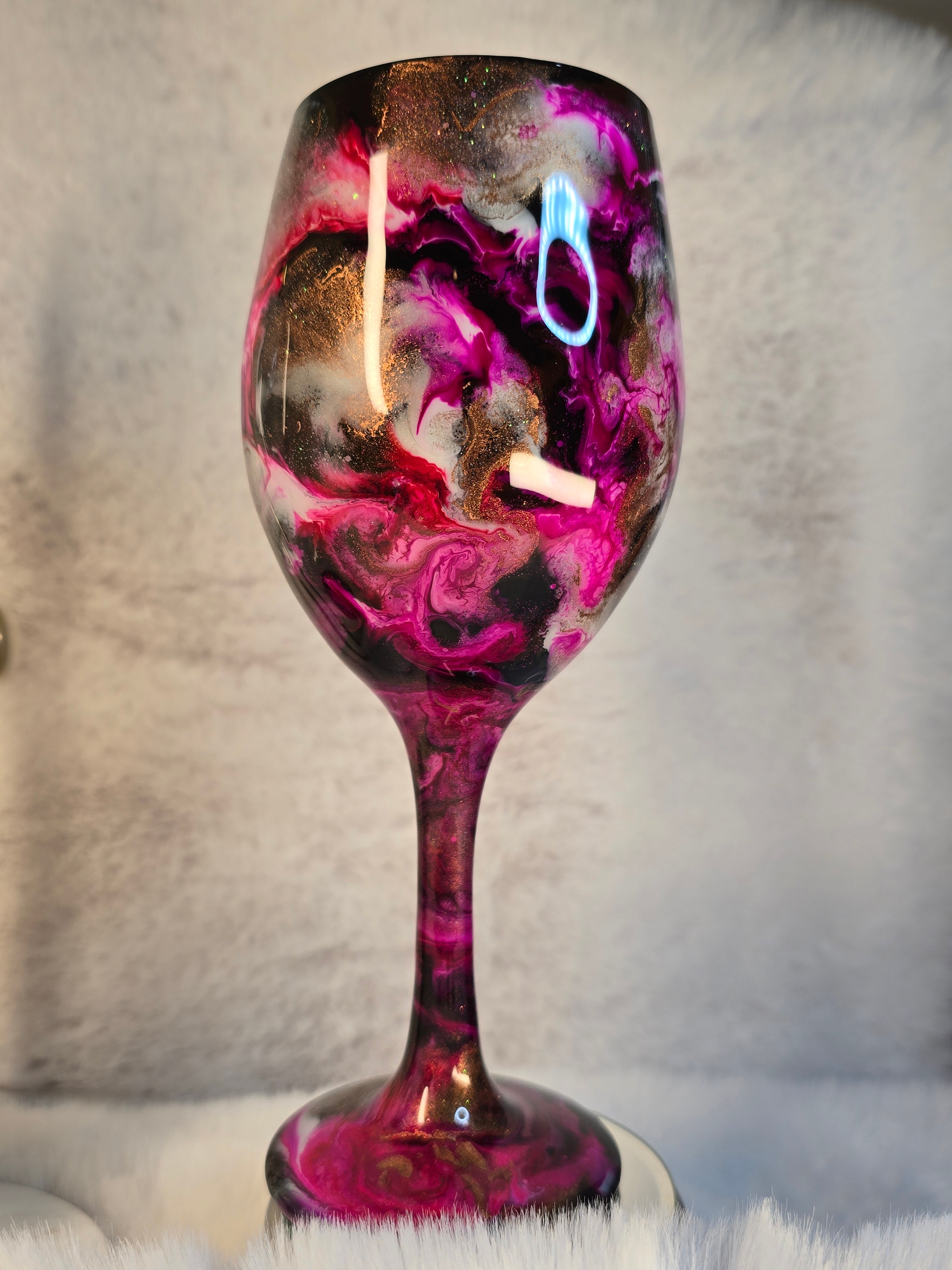 Multicolor Design Wine Glass - Ready to ship